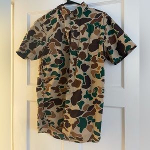 North Face Short Sleeve Button Down